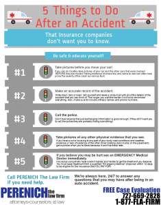 5 thigns to do after an auto accident